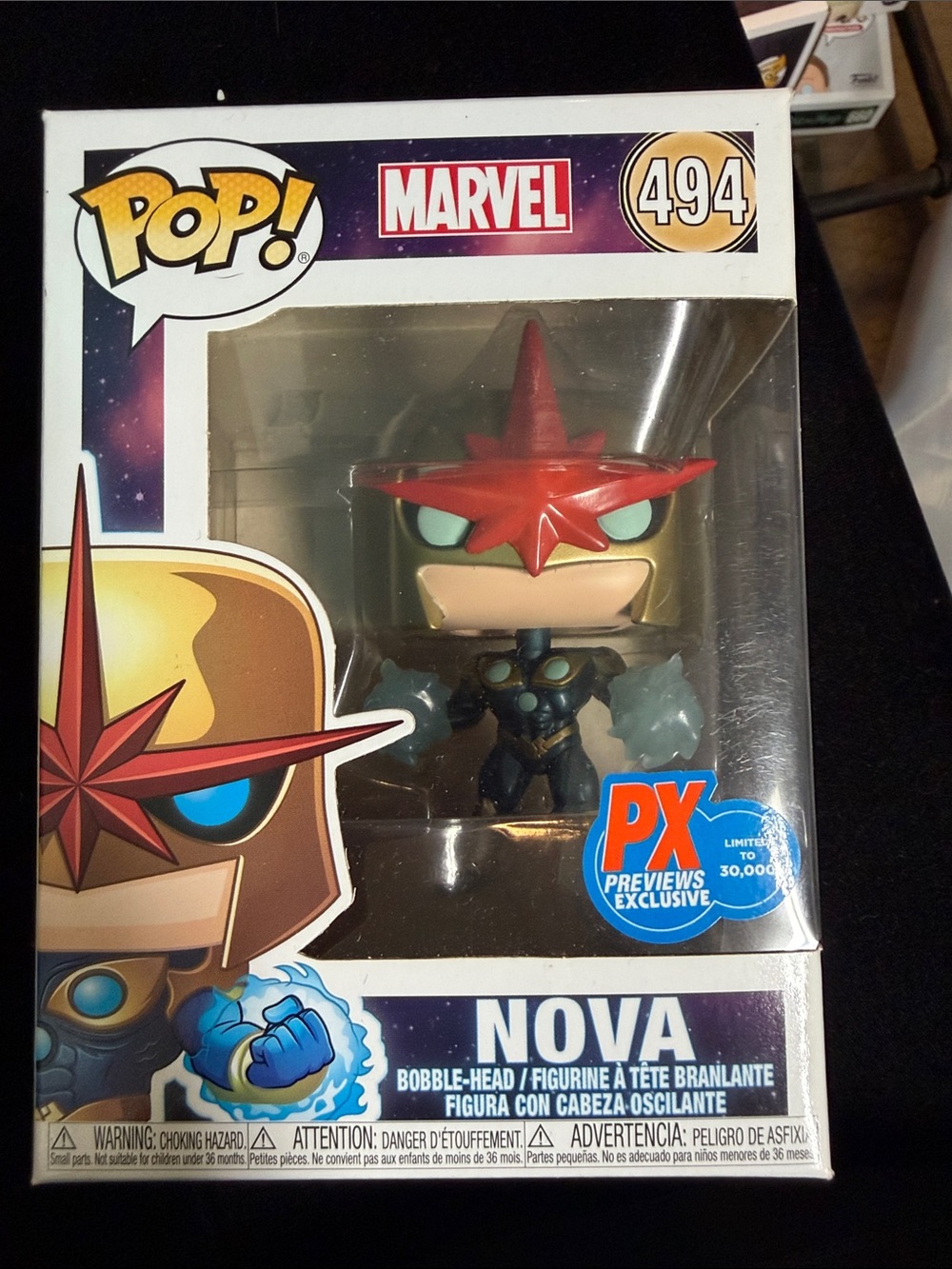 Funko Pop! Marvel Nova Figure